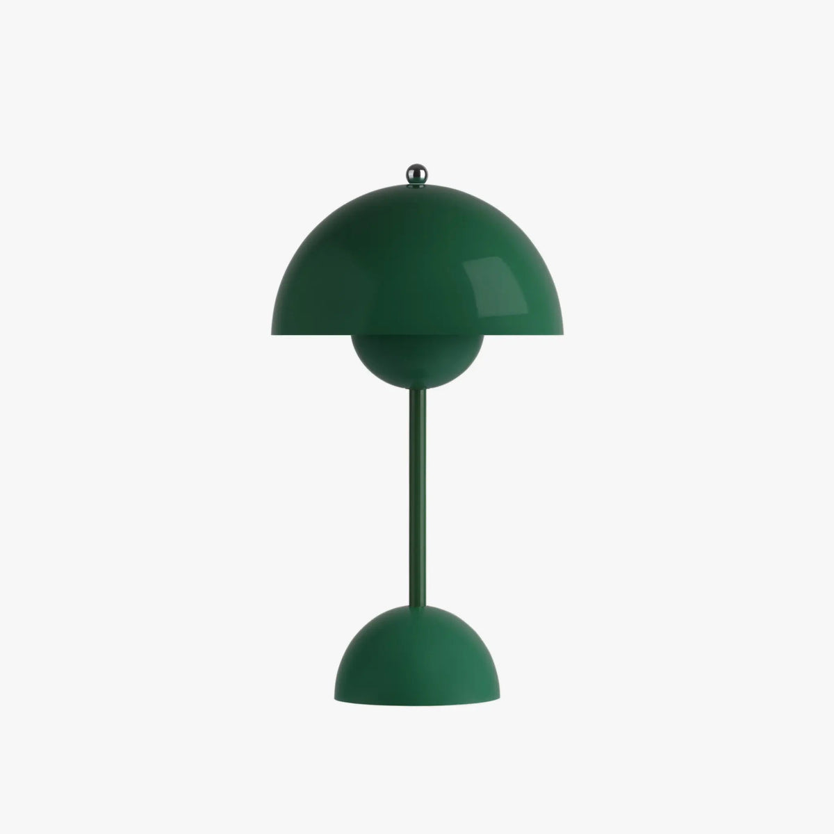 Cappina Portable Lamp in Green - Front