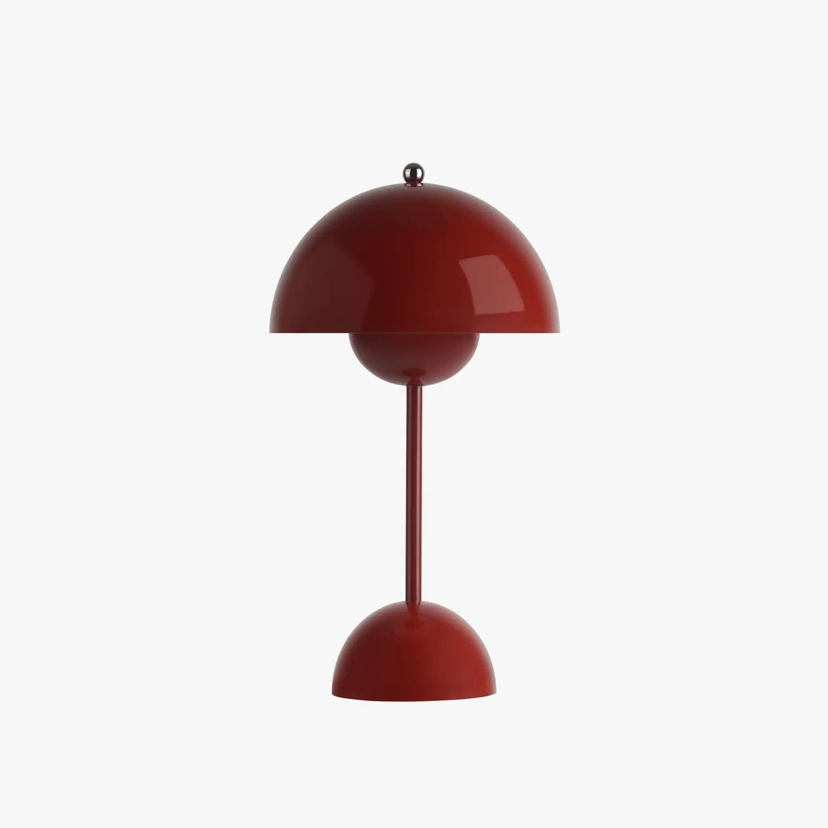 Cappina Portable Lamp in Red - Front