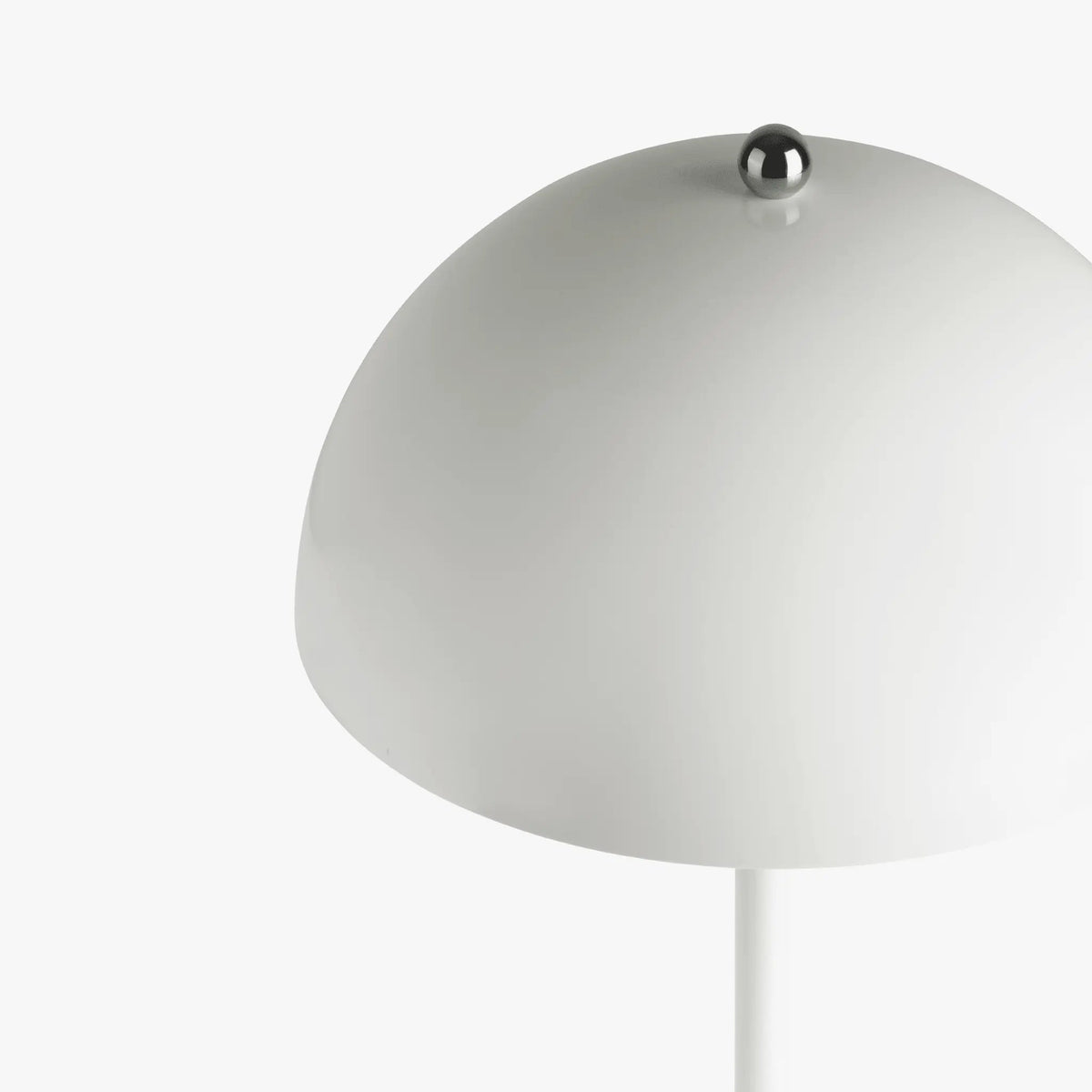Cappina Portable Lamp in White - Top