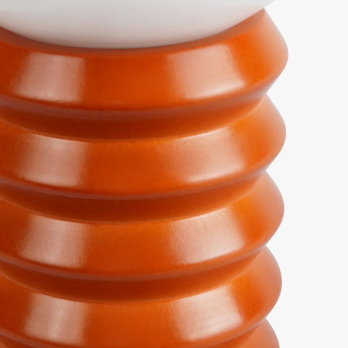 Coste Table Lamp - Tuscan Red - Close-up