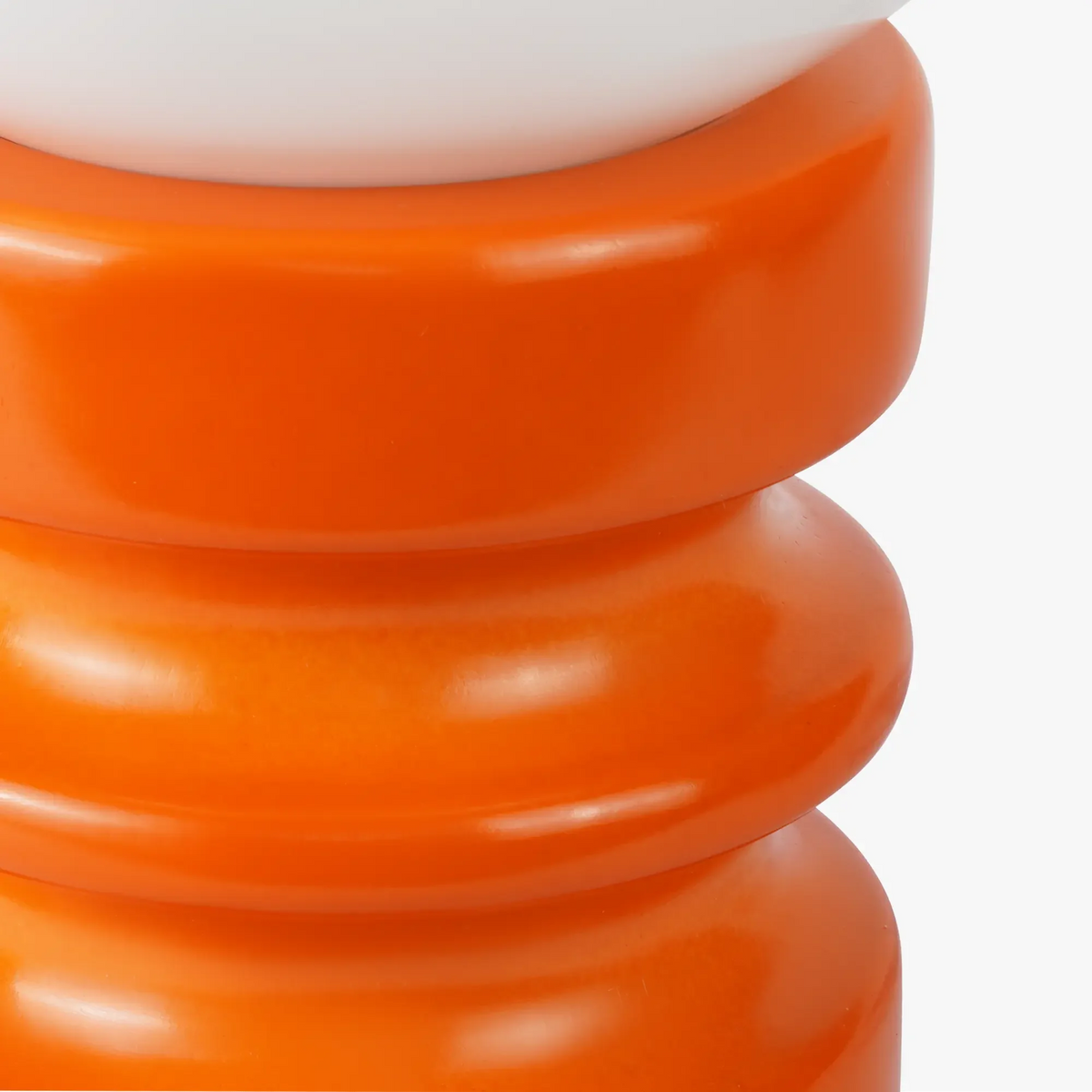 Fosco Table Lamp - Burnt Orange - Close-up