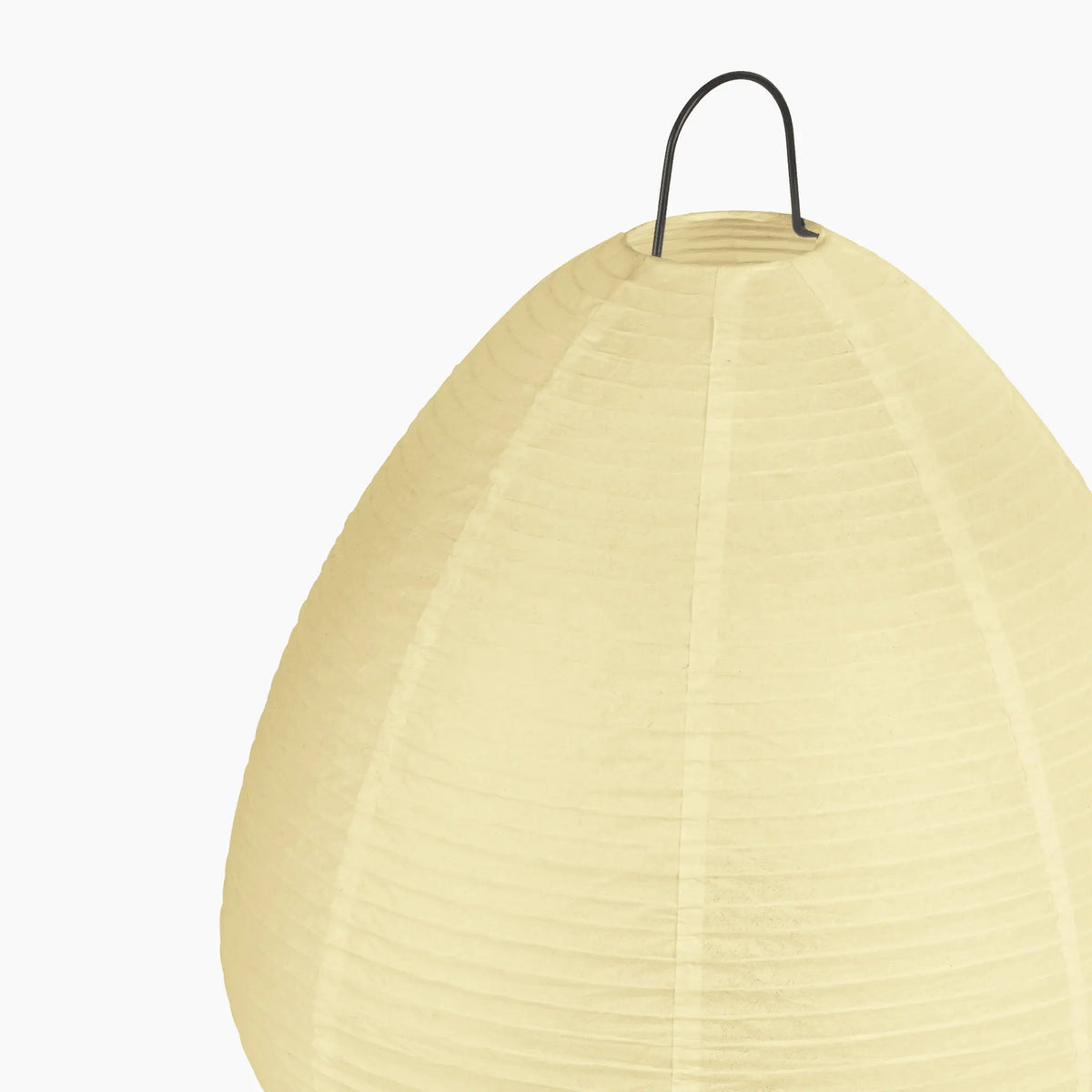 Mugi Paper Lamp - Natural Rice Paper - Top
