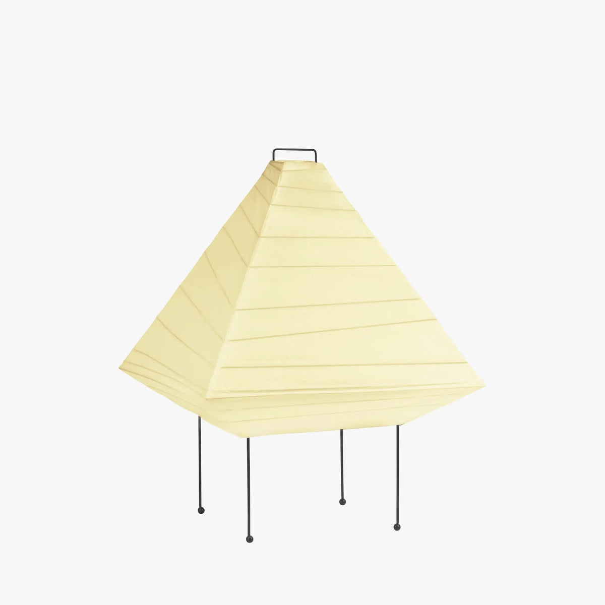Naori Paper Lamp - Natural Rice Paper - Front