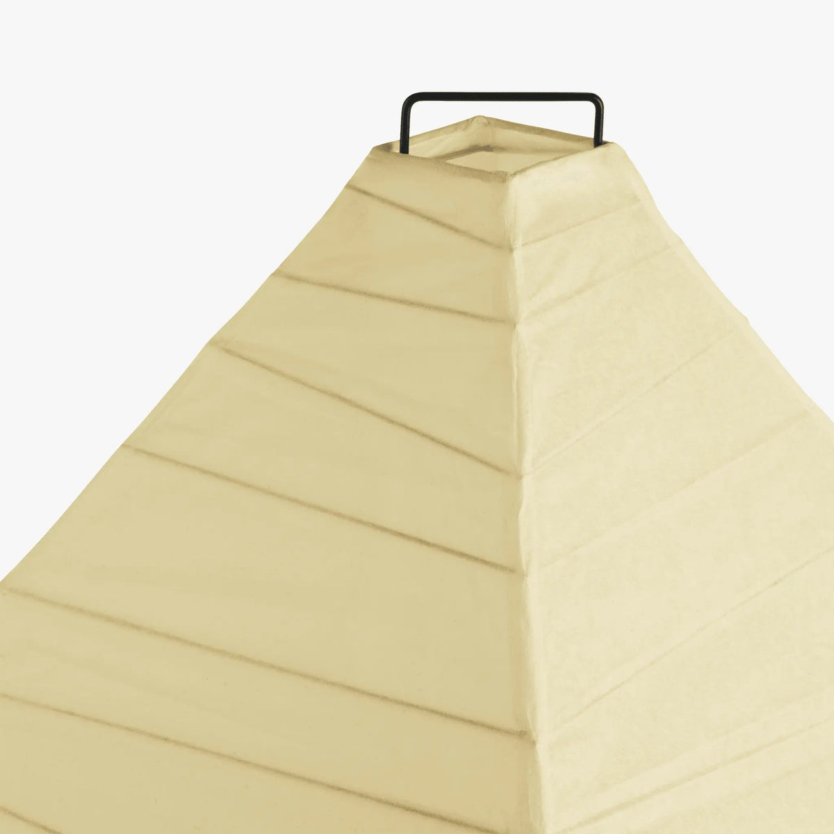 Naori Paper Lamp - Natural Rice Paper - Top