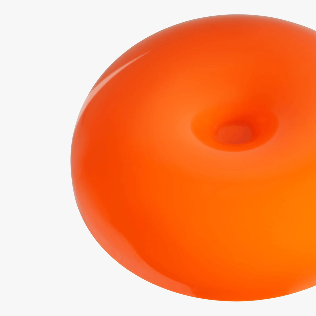 Ossimo Table Lamp - Tangerine Orange - Shade detail