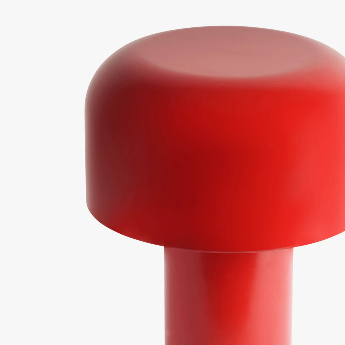 Peko Portable Lamp - Brick Red - Top
