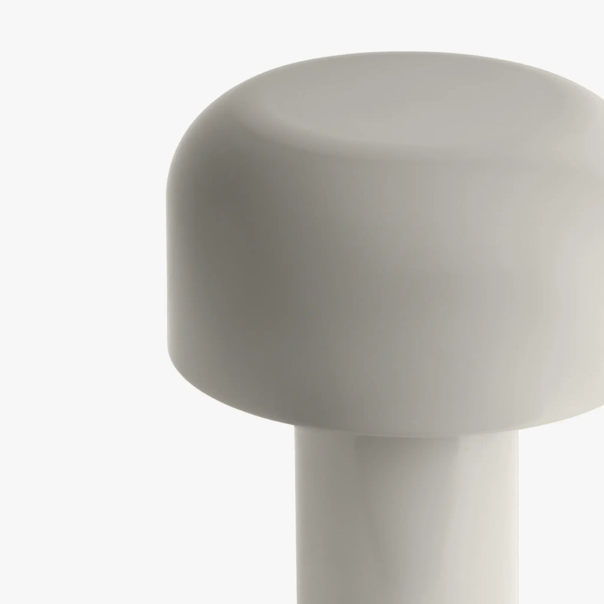Peko Portable Lamp - Taupe Grey - Top