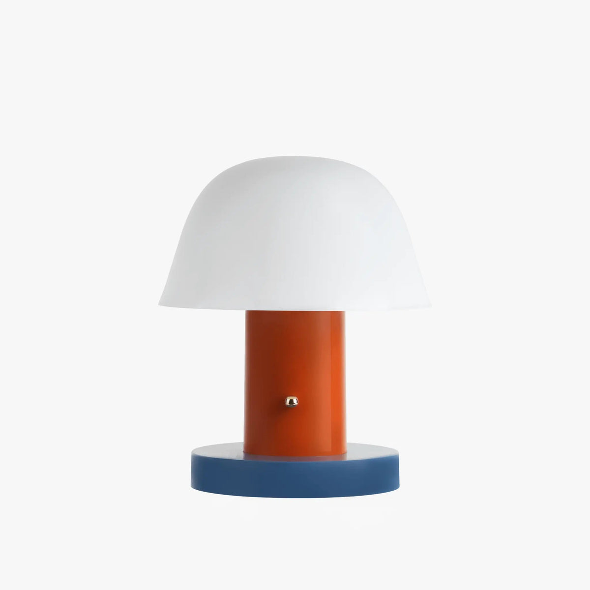 Petaso Portable Lamp - Terracotta Red - Front