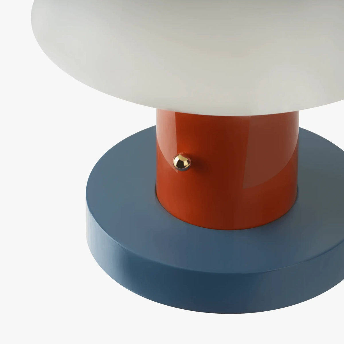 Petaso Portable Lamp - Terracotta Red - Top