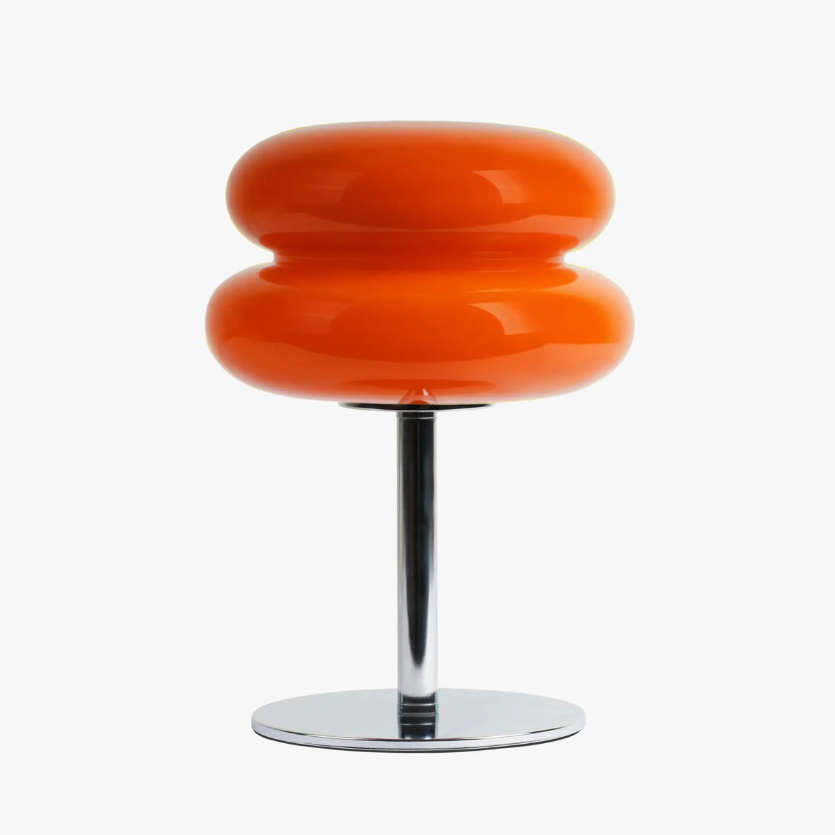 Pralina Table Lamp in Neon Orange - Front