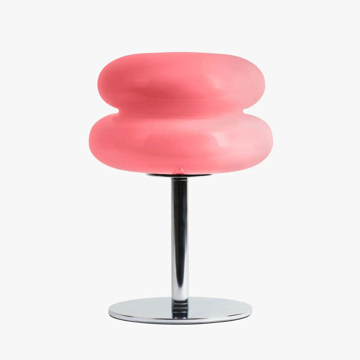 Pralina Table Lamp in Bubblegum Pink - Front