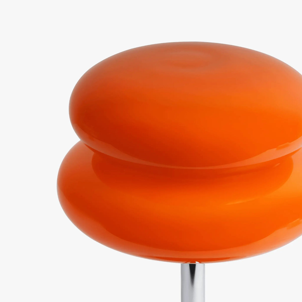 Pralina Table Lamp in Neon Orange - Top