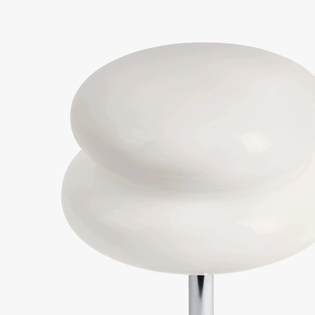 Pralina Table Lamp in Opal White - Top