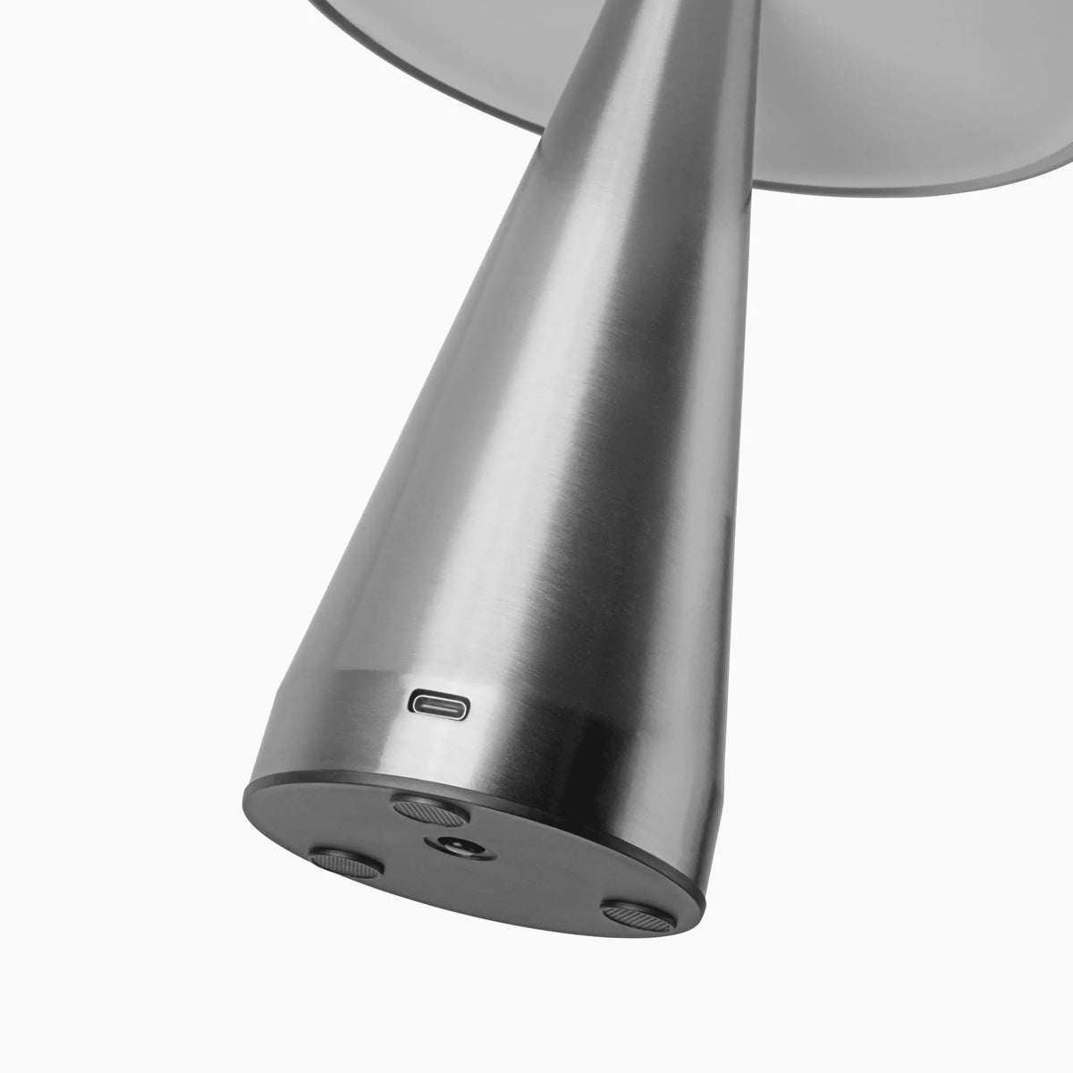 Serata Portable Lamp in Sterling Silver - Base