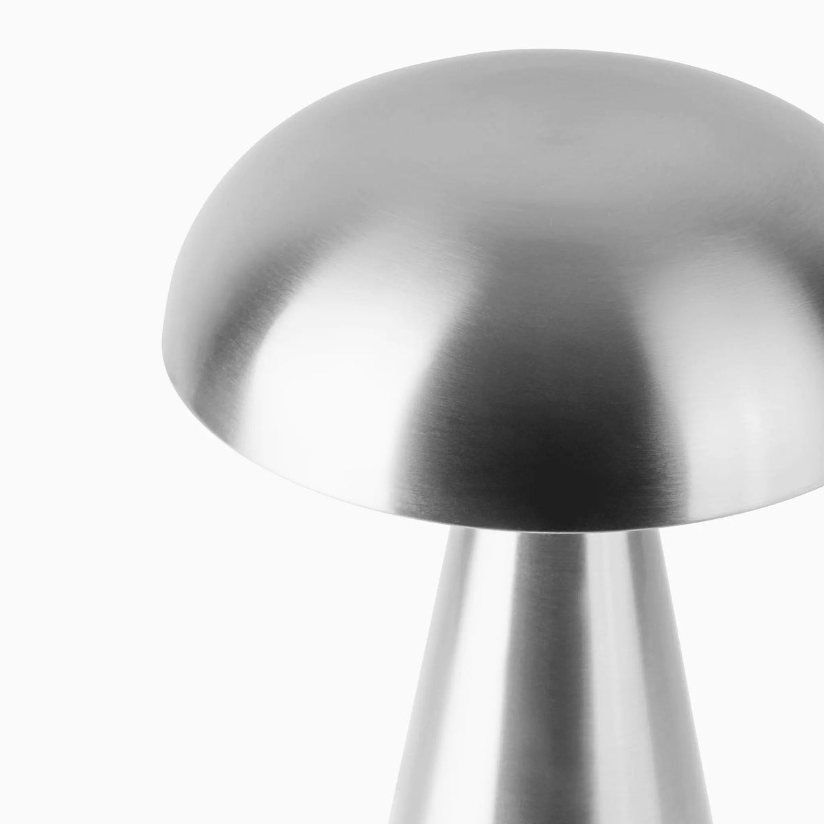 Serata Portable Lamp in Sterling Silver - Top