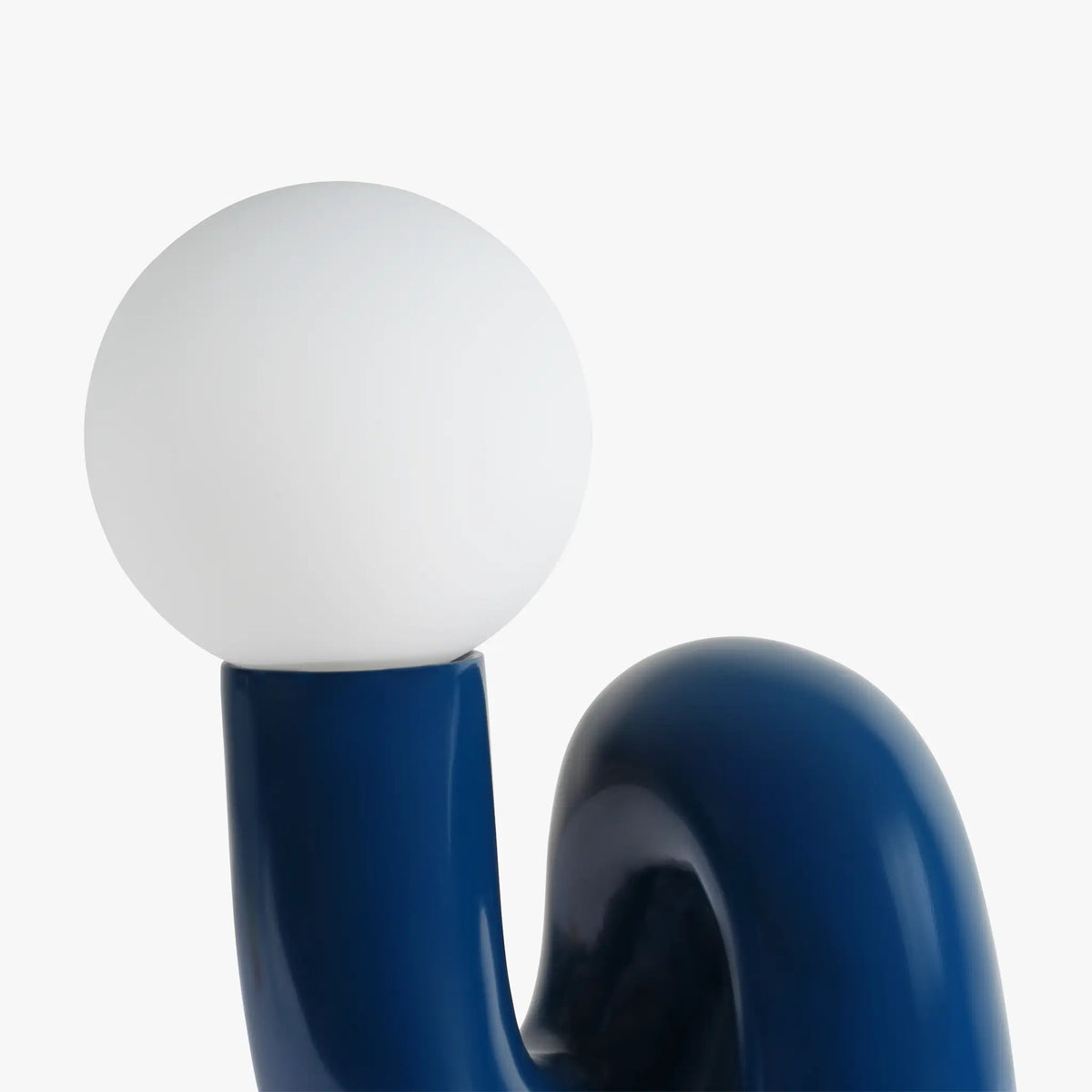 Torcetto Table Lamp in Midnight Blue - Top