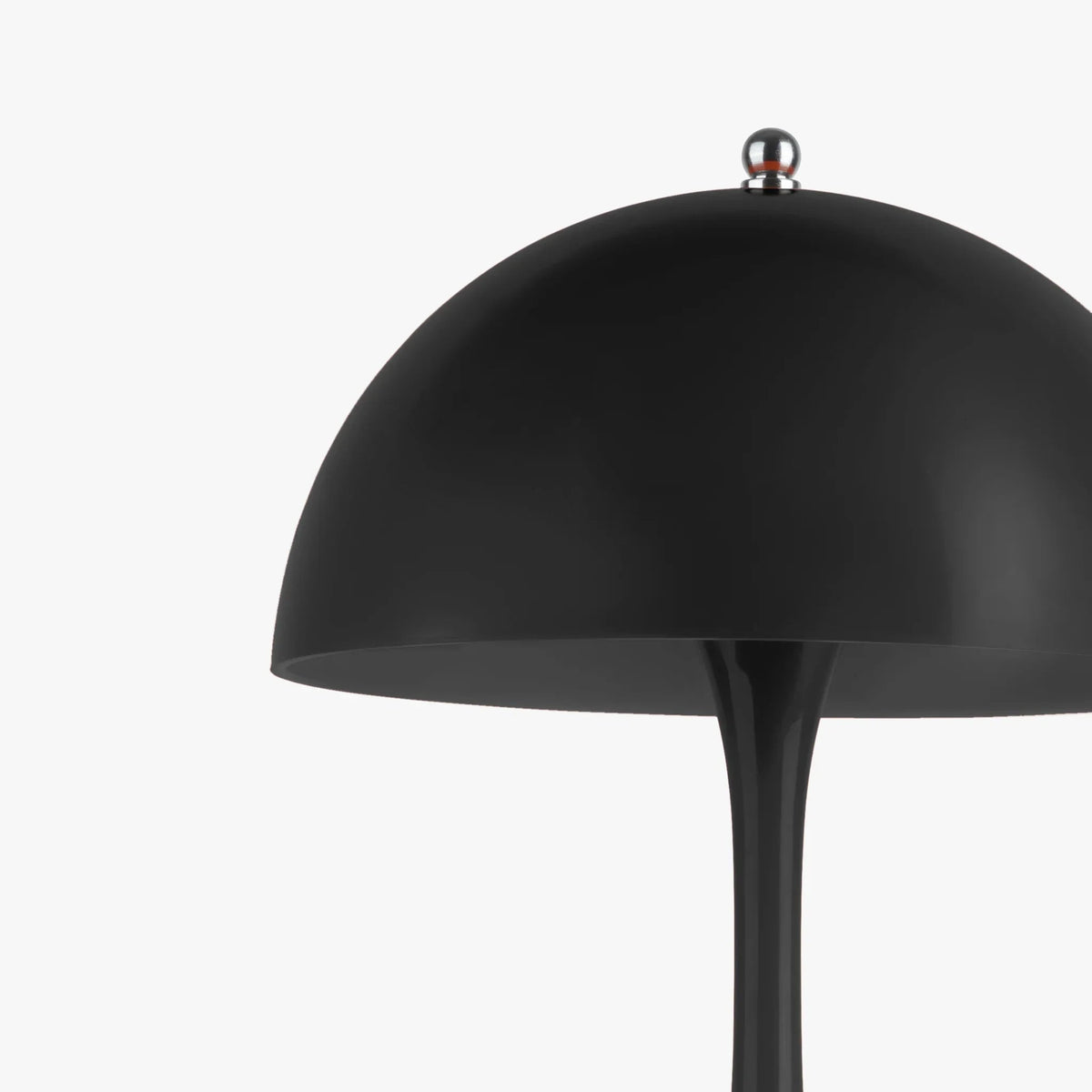Vespro Portable Lamp - Midnight Black - Shade detail