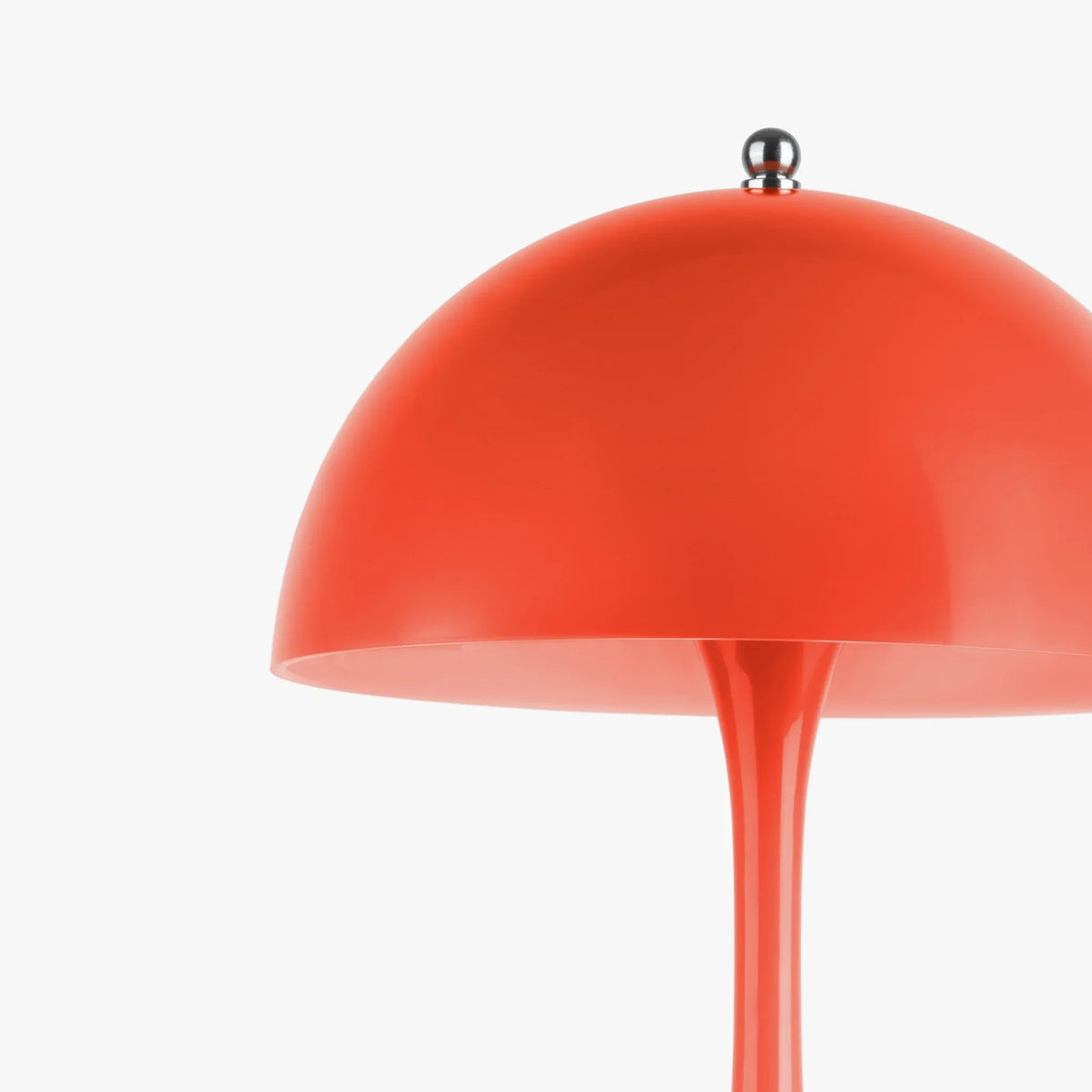 Vespro Portable Lamp - Crimson Red - Shade detail